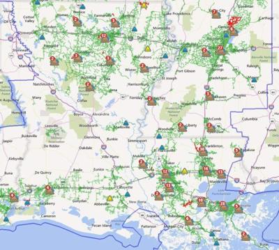 Demco Power Outage Map See the outages, estimated restoration times: 1,000 plus without 