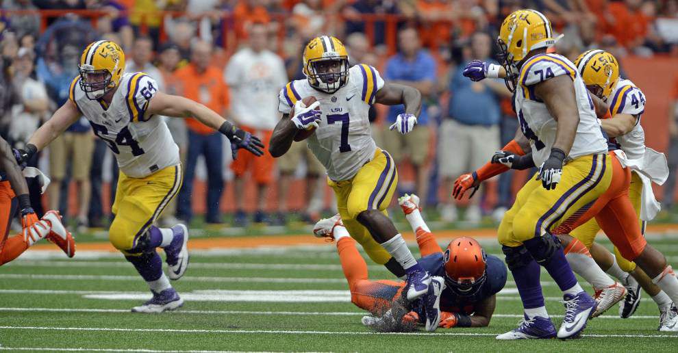 Photos: LSU running back Leonard Fournette, Tigers run through Syracuse in the Carrier Dome _lowres
