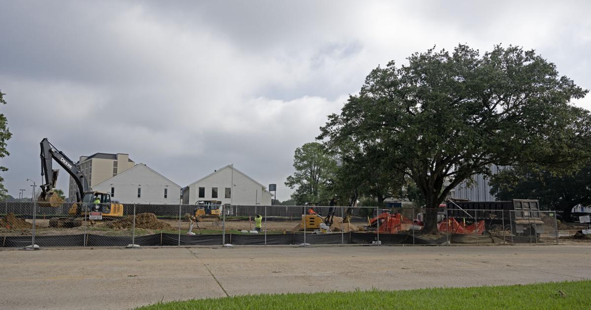 Who is behind all the work going on off College Drive? Who is behind all the work going on off College Drive?