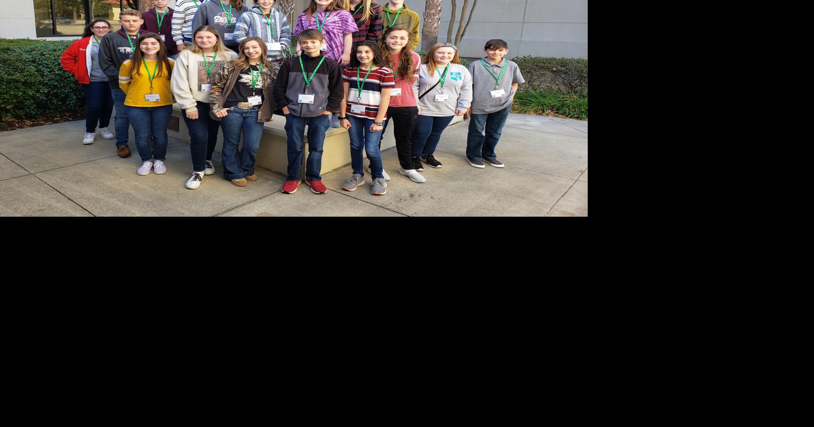 Ascension Parish 4H members participate in field trip to South