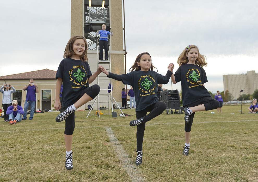 Lsu Tiger Marching Band Features Irish Dance At Friday Rehearsal News Theadvocate Com