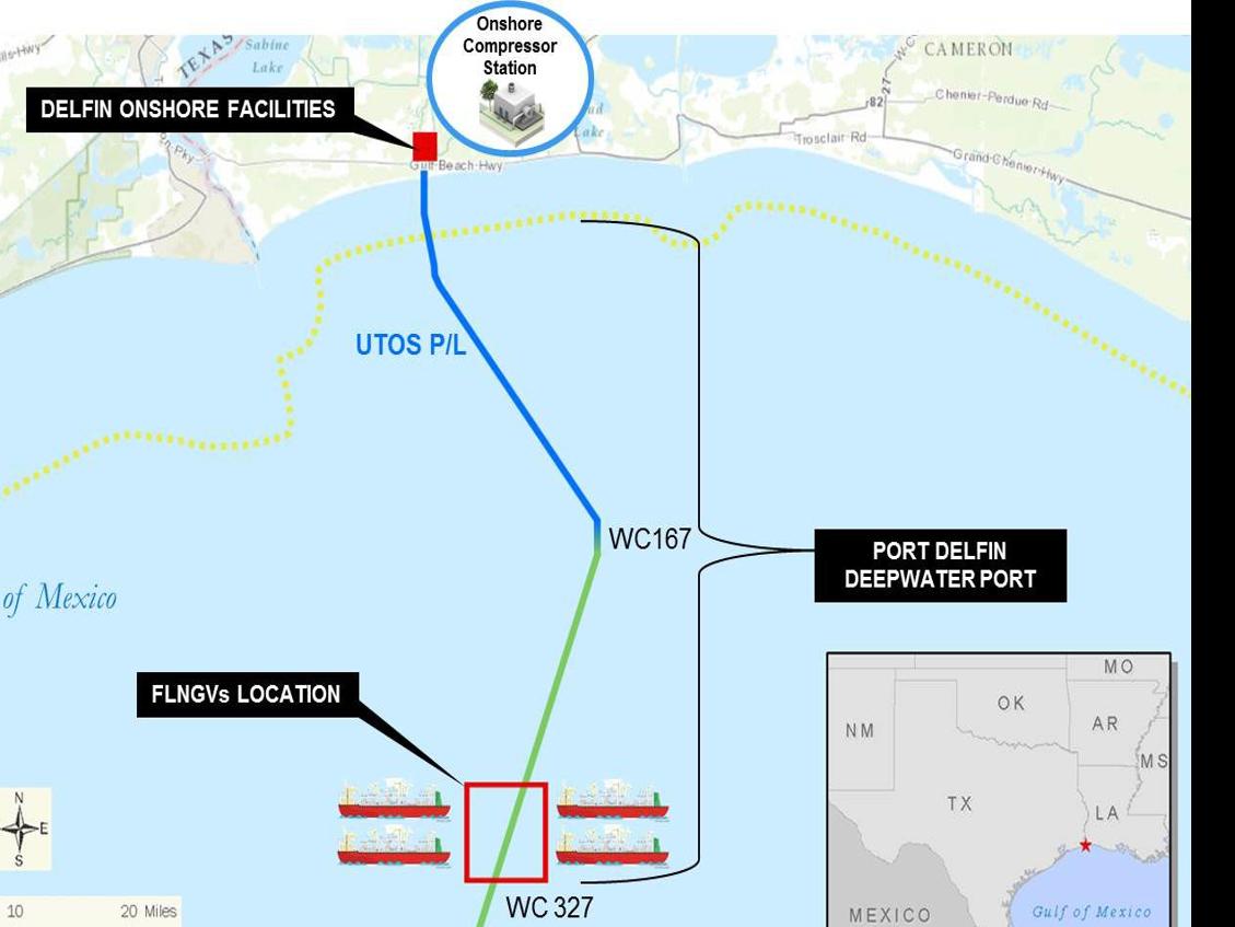 Delfin LNG loses partner, still plans floating export facility in Cameron  Parish, Business
