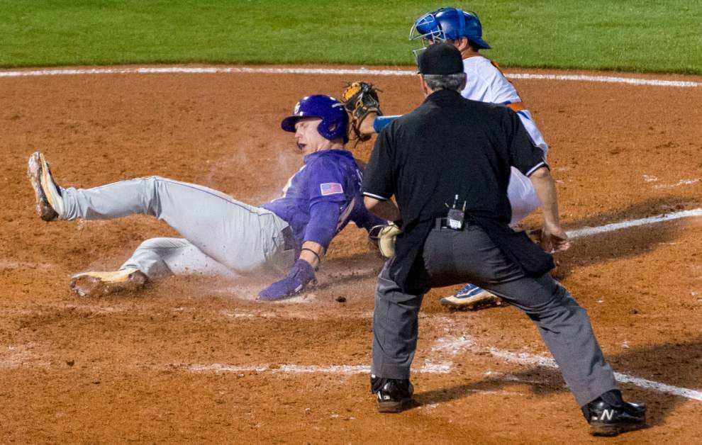 ‘This team’s special’ LSU baseball rallies past Florida, 53, in