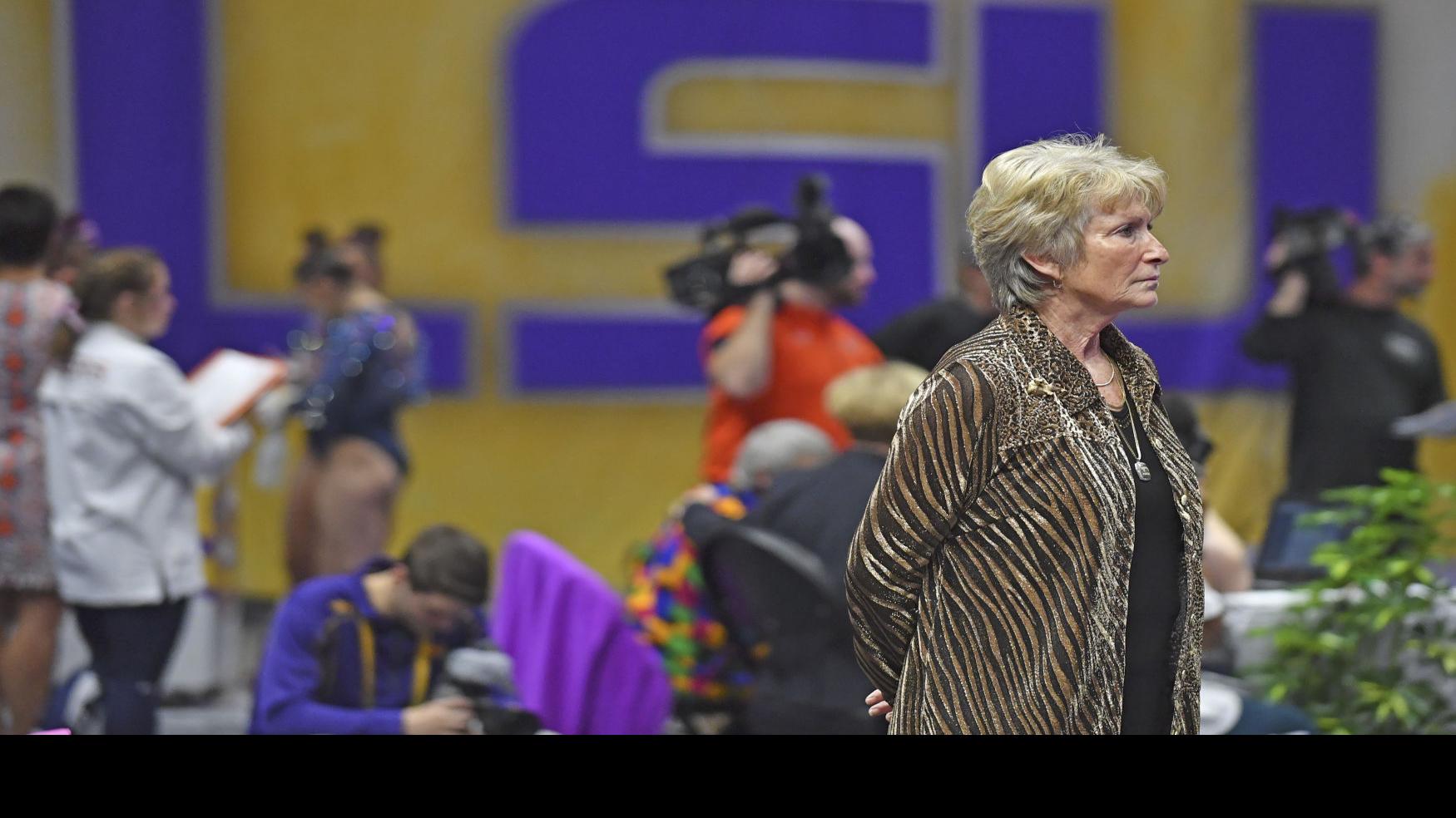 Rabalais Announcer S Remark About Scantily Clad Gymnasts An