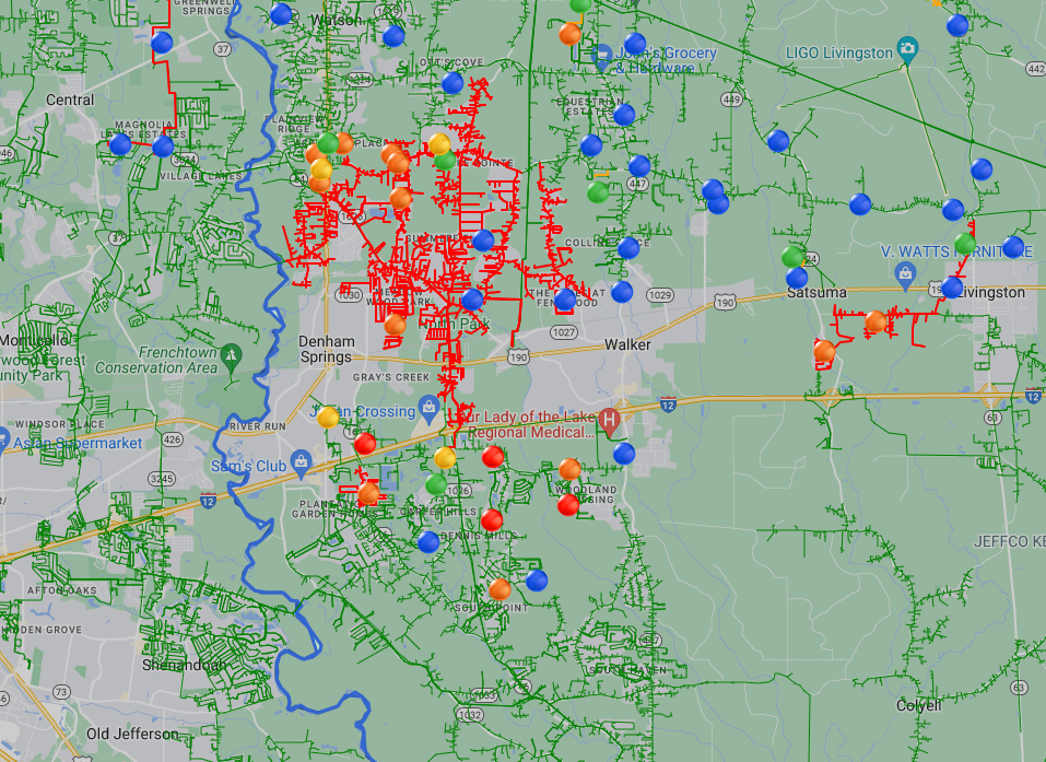 Thousands affected by DEMCO power outage in Livingston Parish
