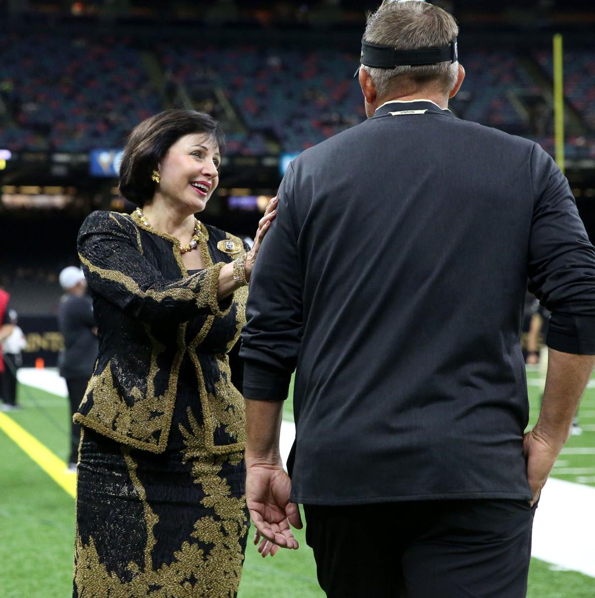 Gayle Benson S Presence A Bright Light As Saints Prepare