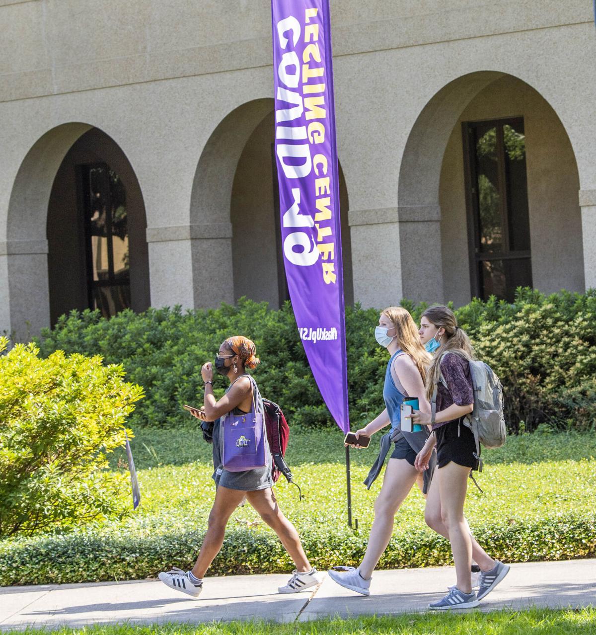 Returning to class despite COVID, wary but elated LSU students try to find  a sense of normalcy | Education | theadvocate.com