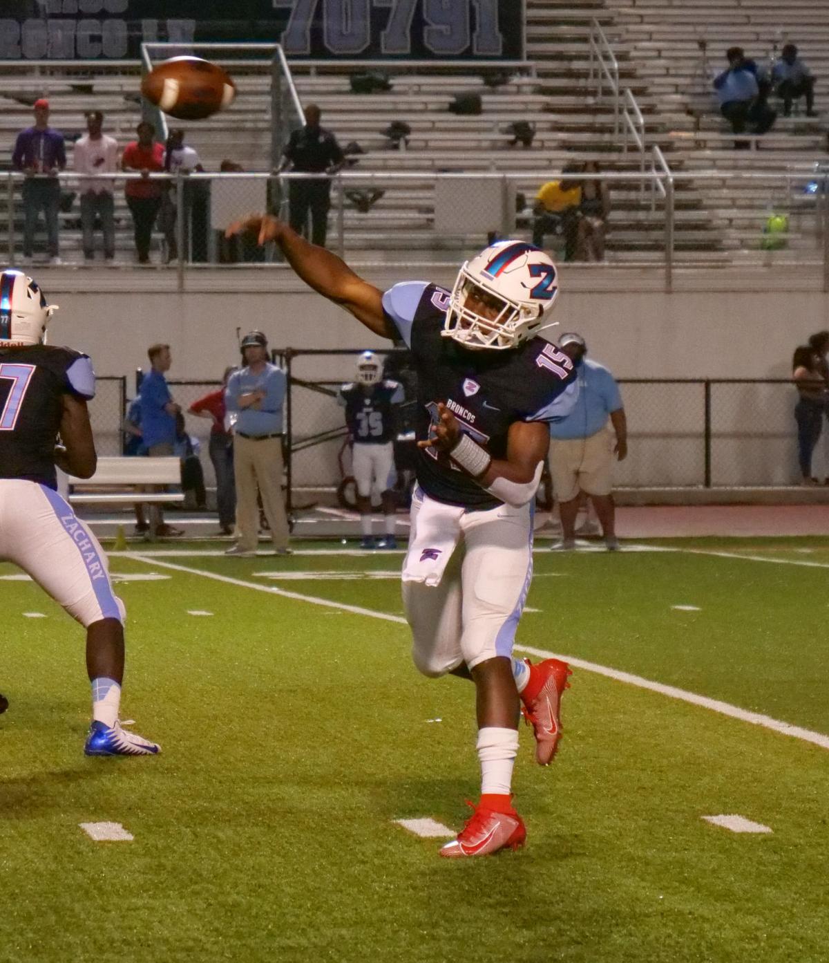 Zachary High wins football match 480 Zachary