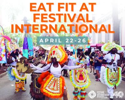 Eat Fit App Sliding Rotation Graphics 2025 - Festival International