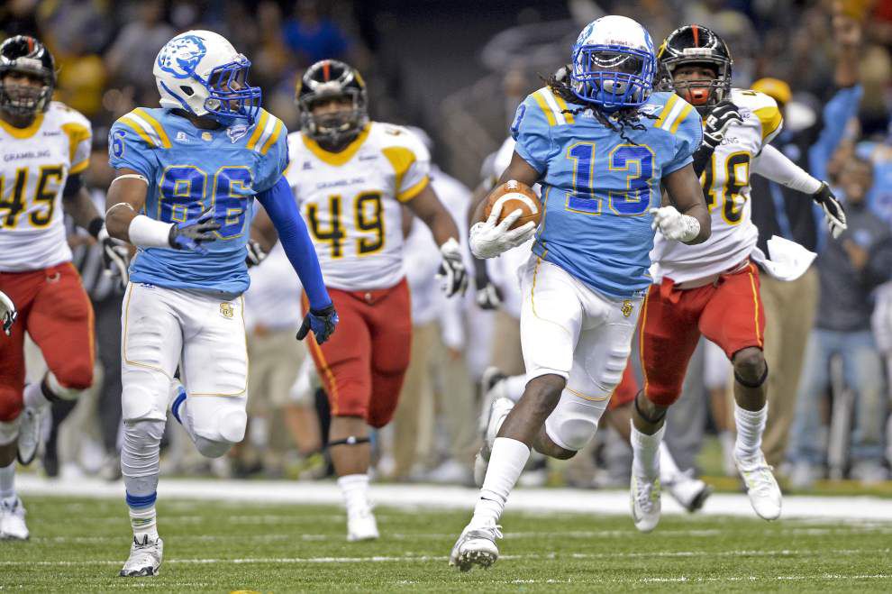 Video: Southern kickoff returner Jaleel Richardson scores deciding touchdown in the Bayou Classic _lowres