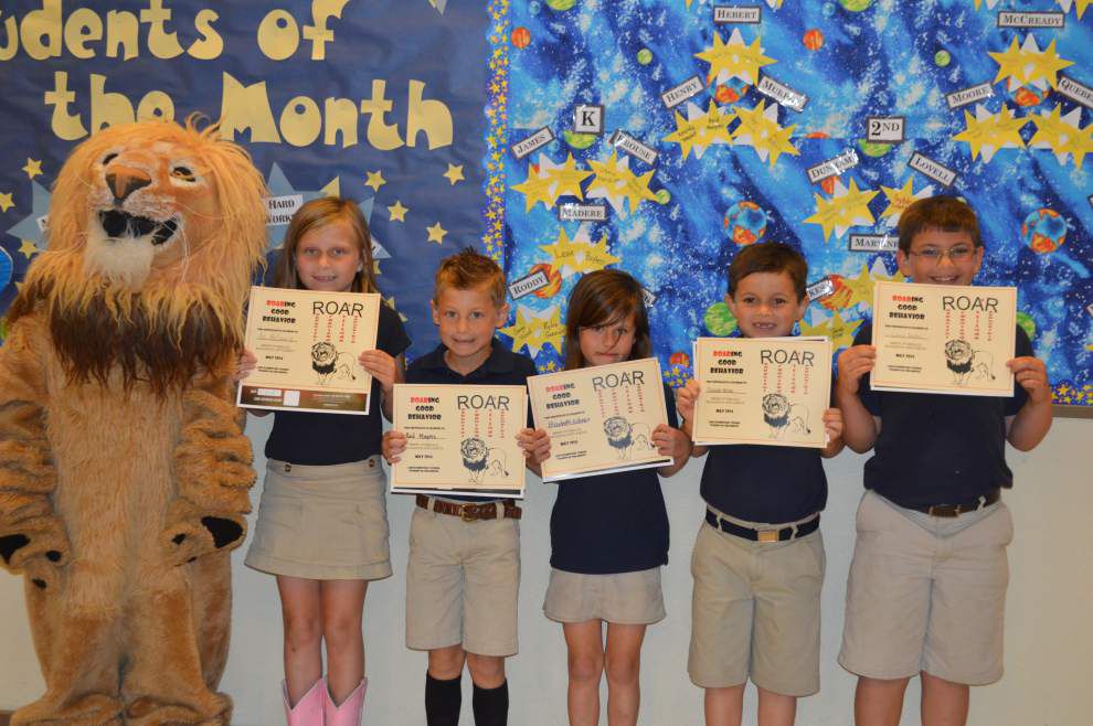 Lake Elementary students of the month _lowres