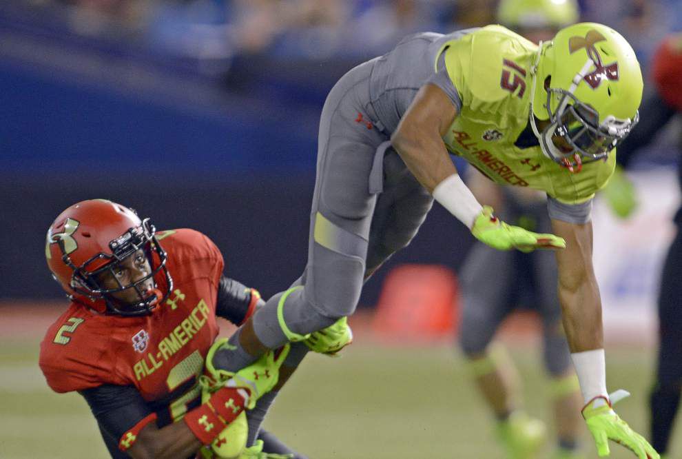 John Curtis WR Malachi Dupre picks LSU _lowres