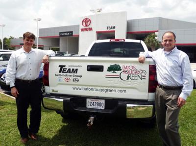 Baton Rouge Green receives donated truck _lowres