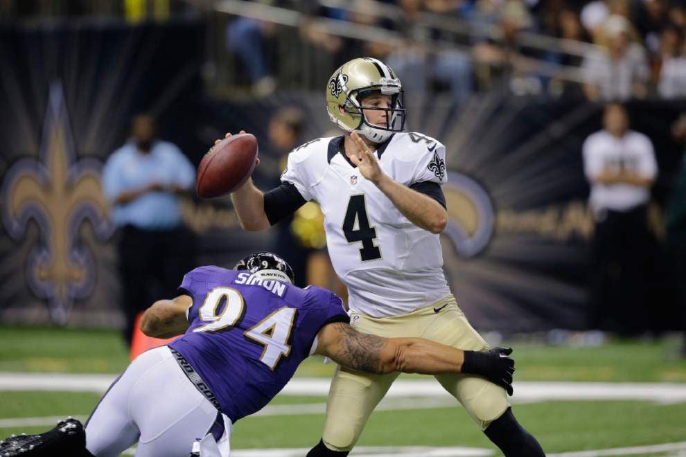 Video: Saints position battles highlight team's 22-13 loss to Baltimore Ravens _lowres