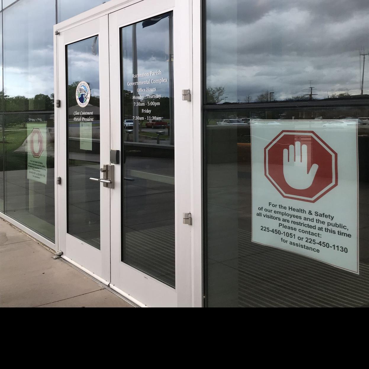 Ascension Public Offices End Walk In Customers To Limit Coronavirus Governmental Complex Closed Coronavirus Theadvocate Com