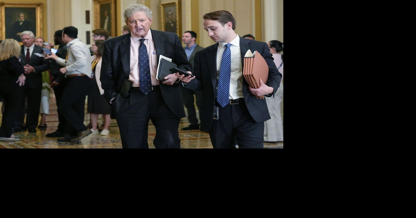 Image for Senate passes Kennedy plan for senator pay in shutdowns