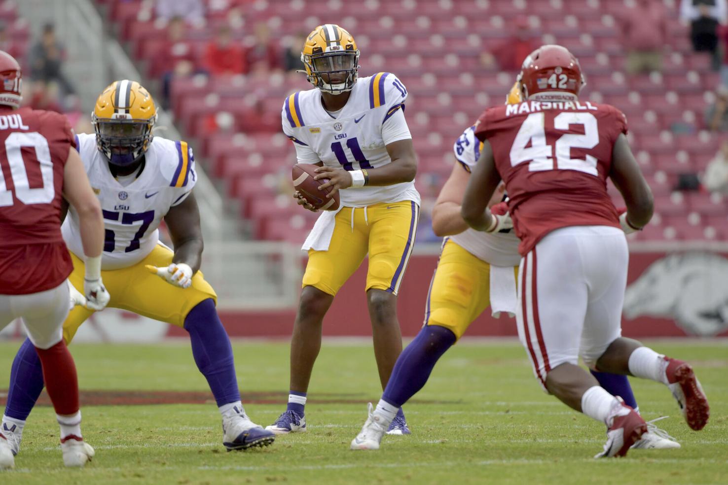 What TJ Finley showed on clutch LSU drive to beat Arkansas 'He can win