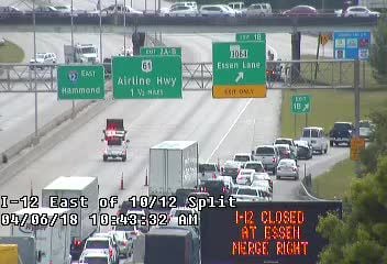 Baton Rouge traffic headaches: All I-12 lanes reopened after downed