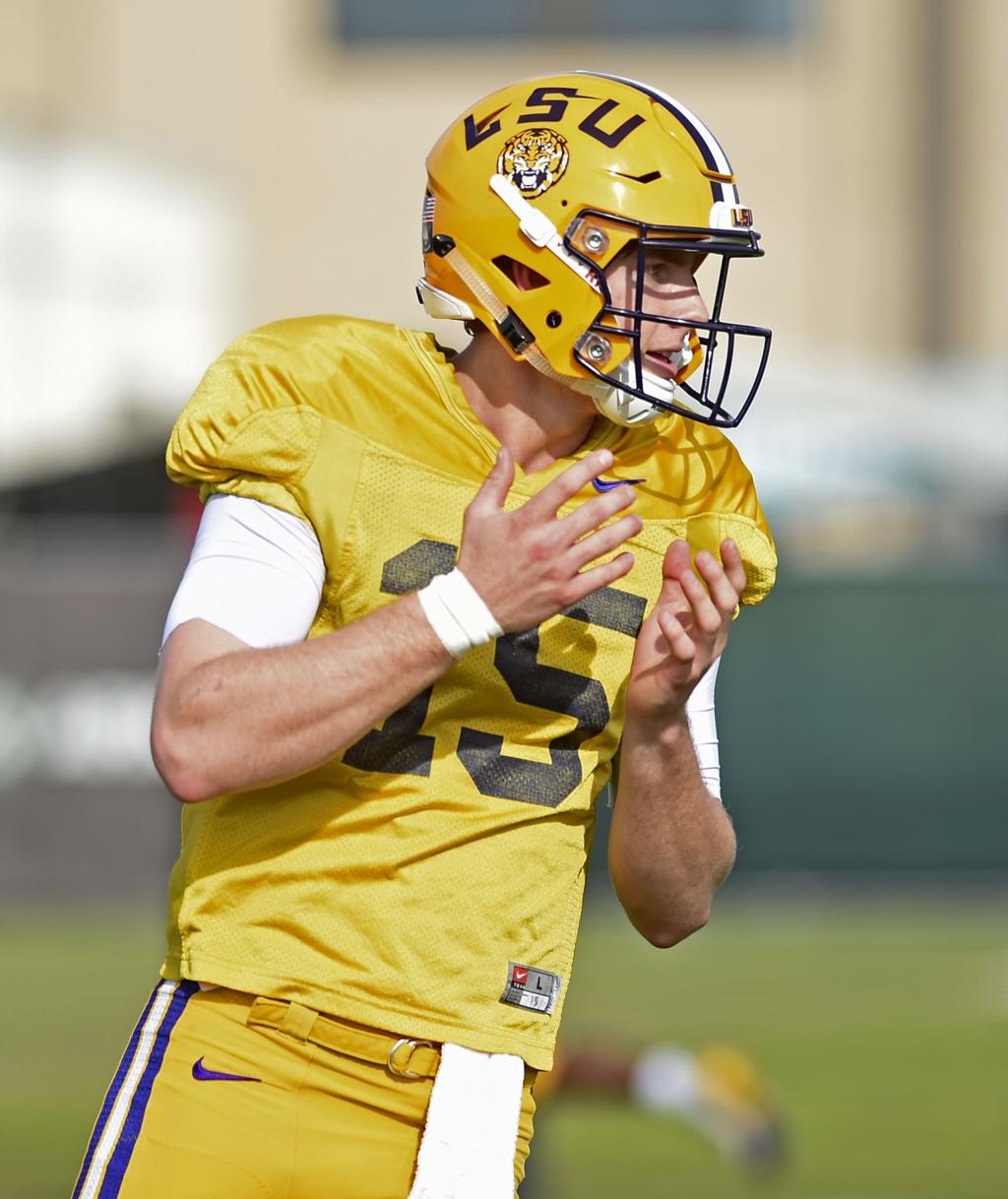 Rabalais Myles Brennan Has Worked To Keep His Weight And