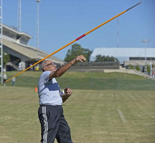 Baton Rouge's javelin senior At 90, Samuel Hughes still goes distance