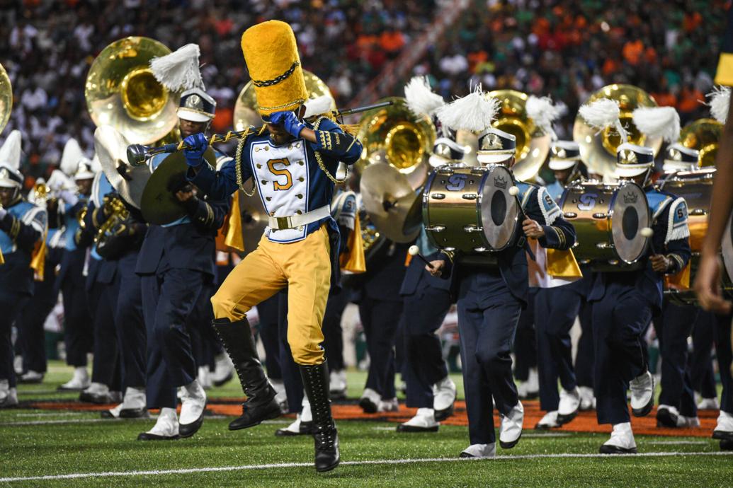 Southern University's Human Jukebox performs in virtual Rose Bowl