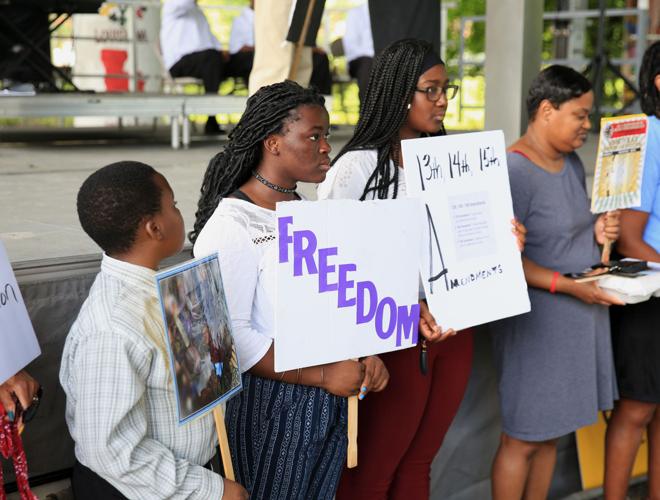 At Baton Rouge's event, the long struggle for civil rights