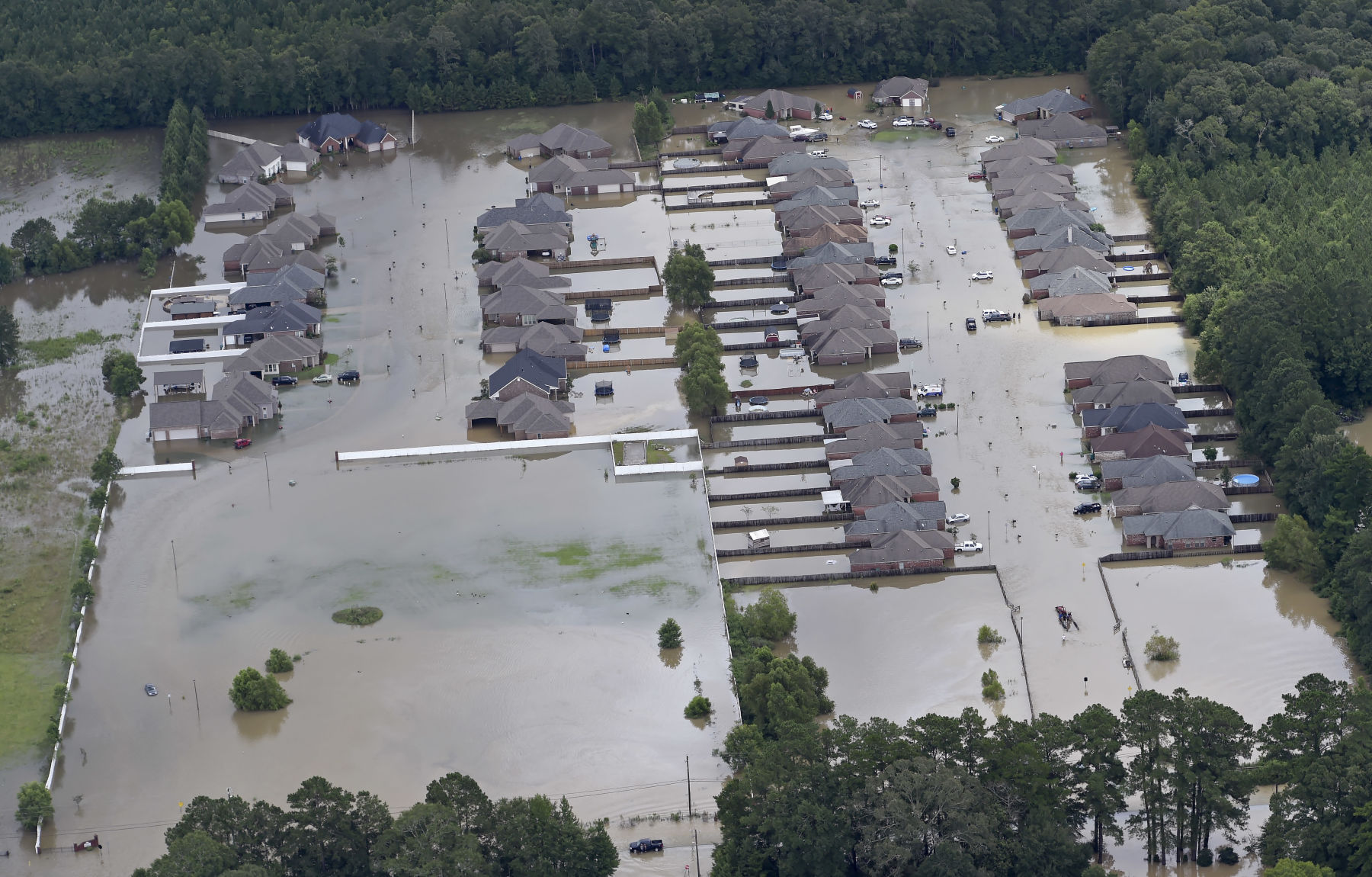 Photos: Aerials Capture Awful Flooding In Livingston Parish | Photos ...