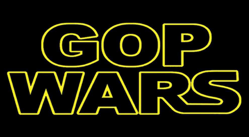 Walt Handelsman animation: Darth Trump? Lord Bush? Queen Hillary? Meet the GOP WARS characters _lowres