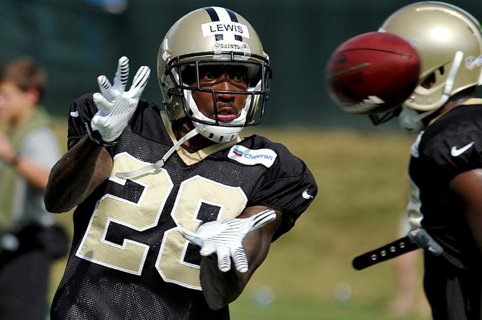 Video: Lewis says The Greenbrier has been a good experience for the Saints _lowres