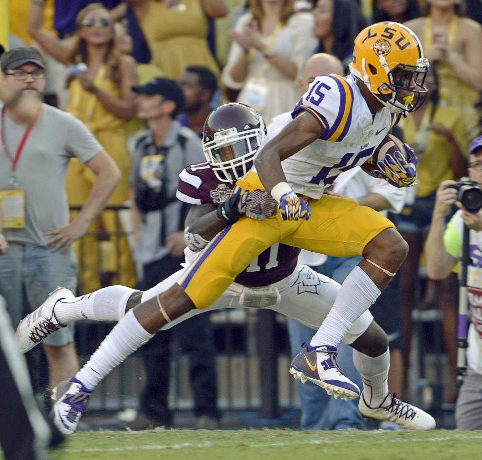 Video: LSU freshman receiver Malachi Dupre is excited about the chances he's getting in the offense _lowres