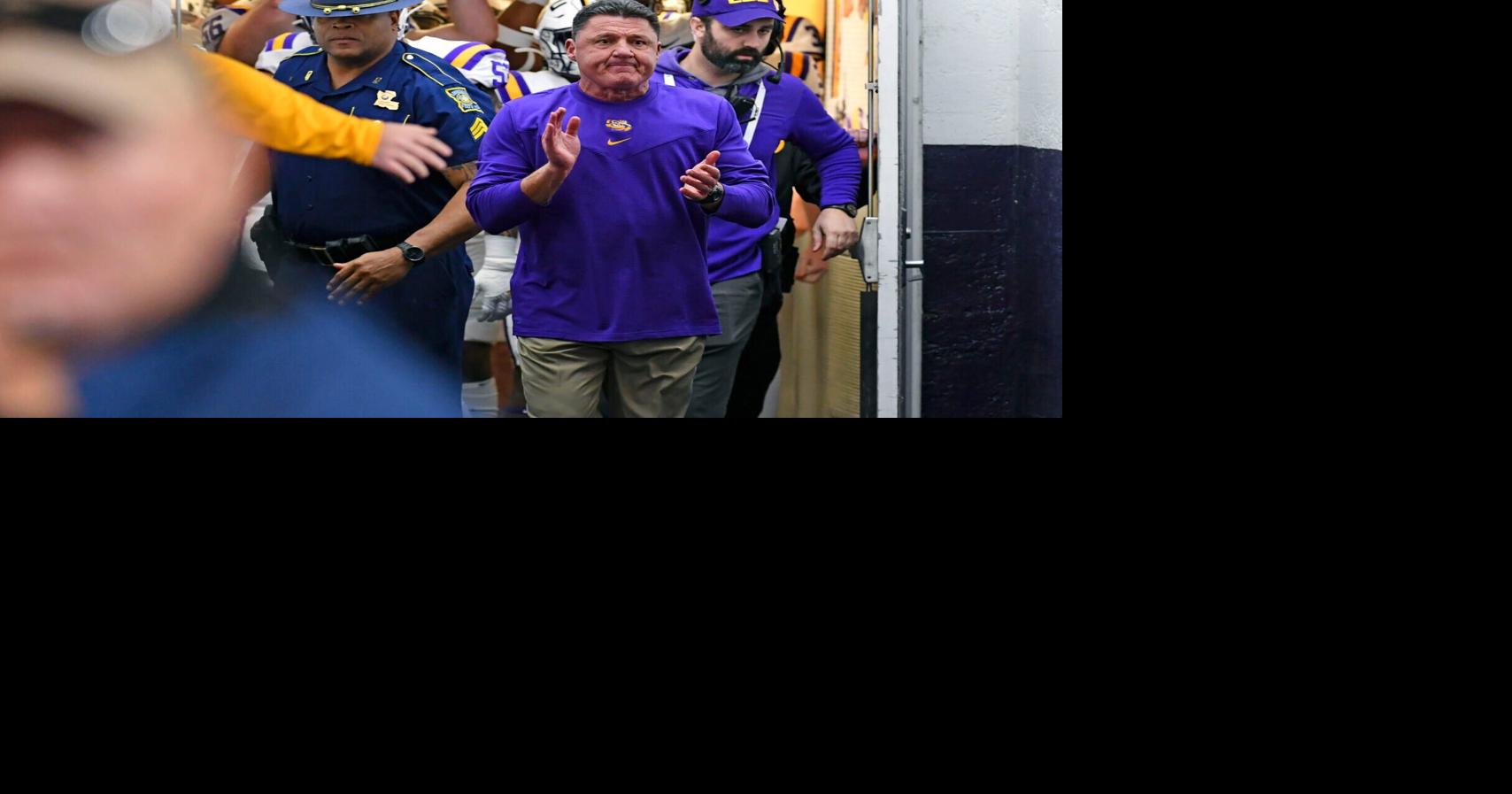 Former LSU head coach Ed Orgeron is returning to Baton Rouge to work under Lane Kiffin May 20, 2026 15 mins ago 1 min to read