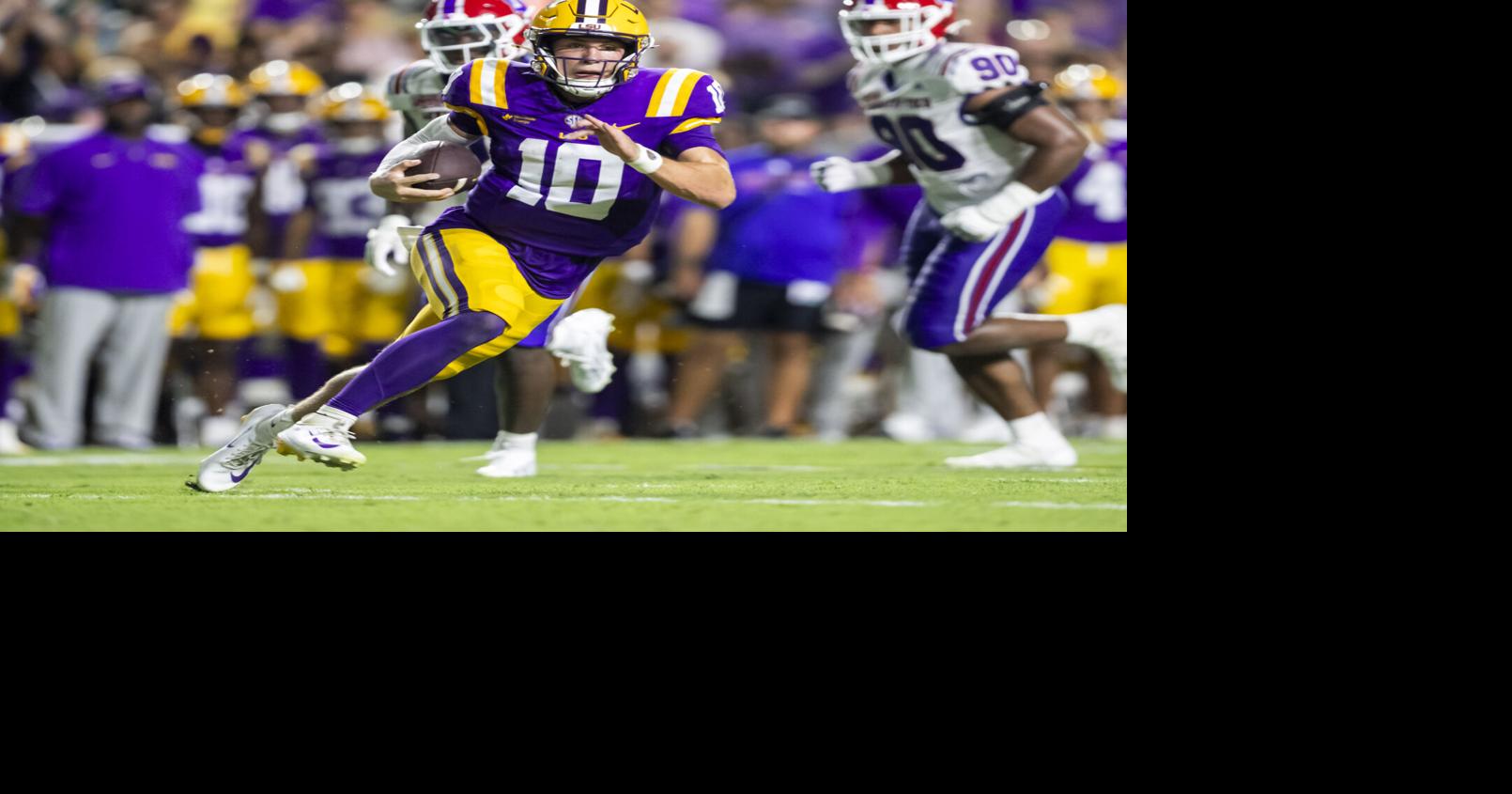 LSU QB Sam Leavitt’s status for Ole Miss is no longer ‘doubtful ...
