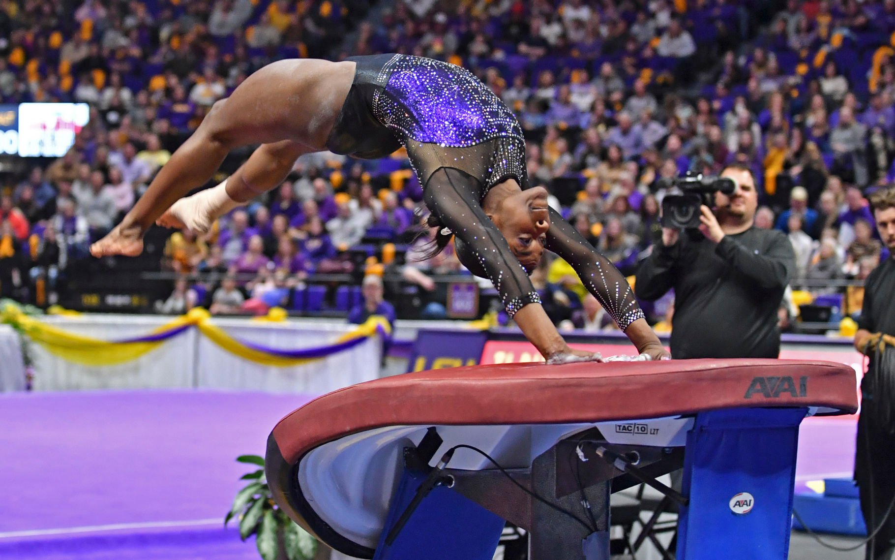 LSU Gymnast Kiya Johnson Makes Amazing Seem Commonplace In Stellar ...