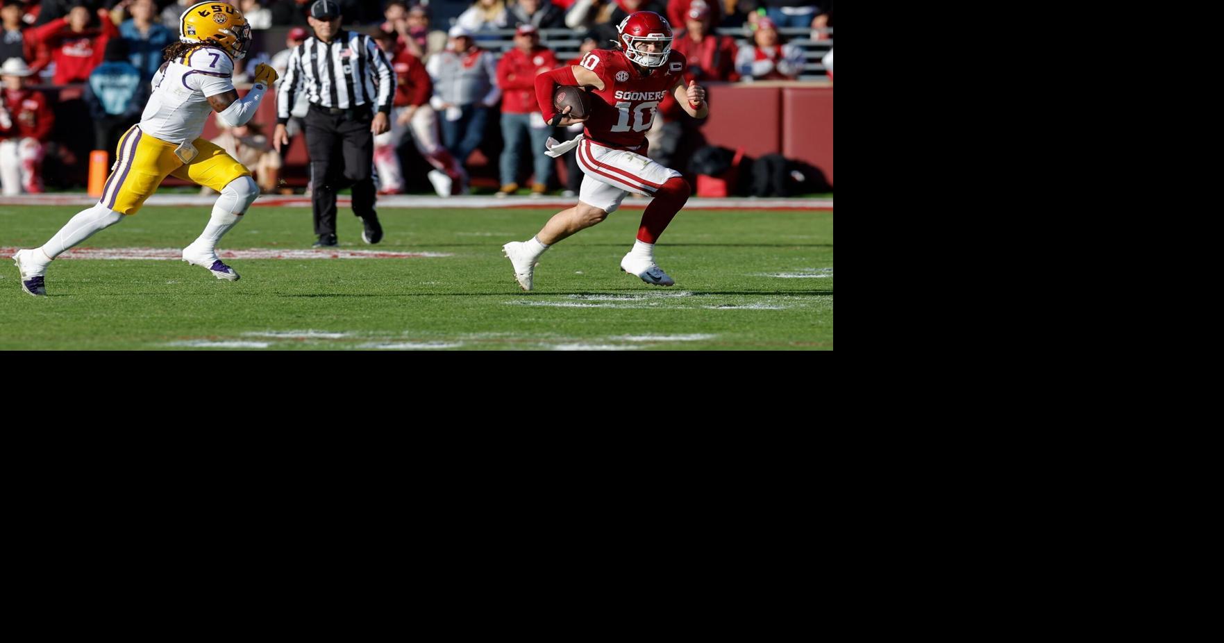 LSU’s upset bid falls short at Oklahoma in a loss to end the regular season