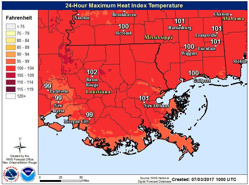louisiana weather live