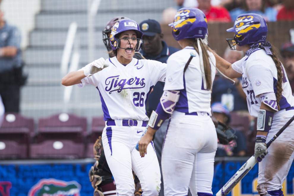 LSU softball's Sahvanna Jaquish, Bailey Landry are first two position