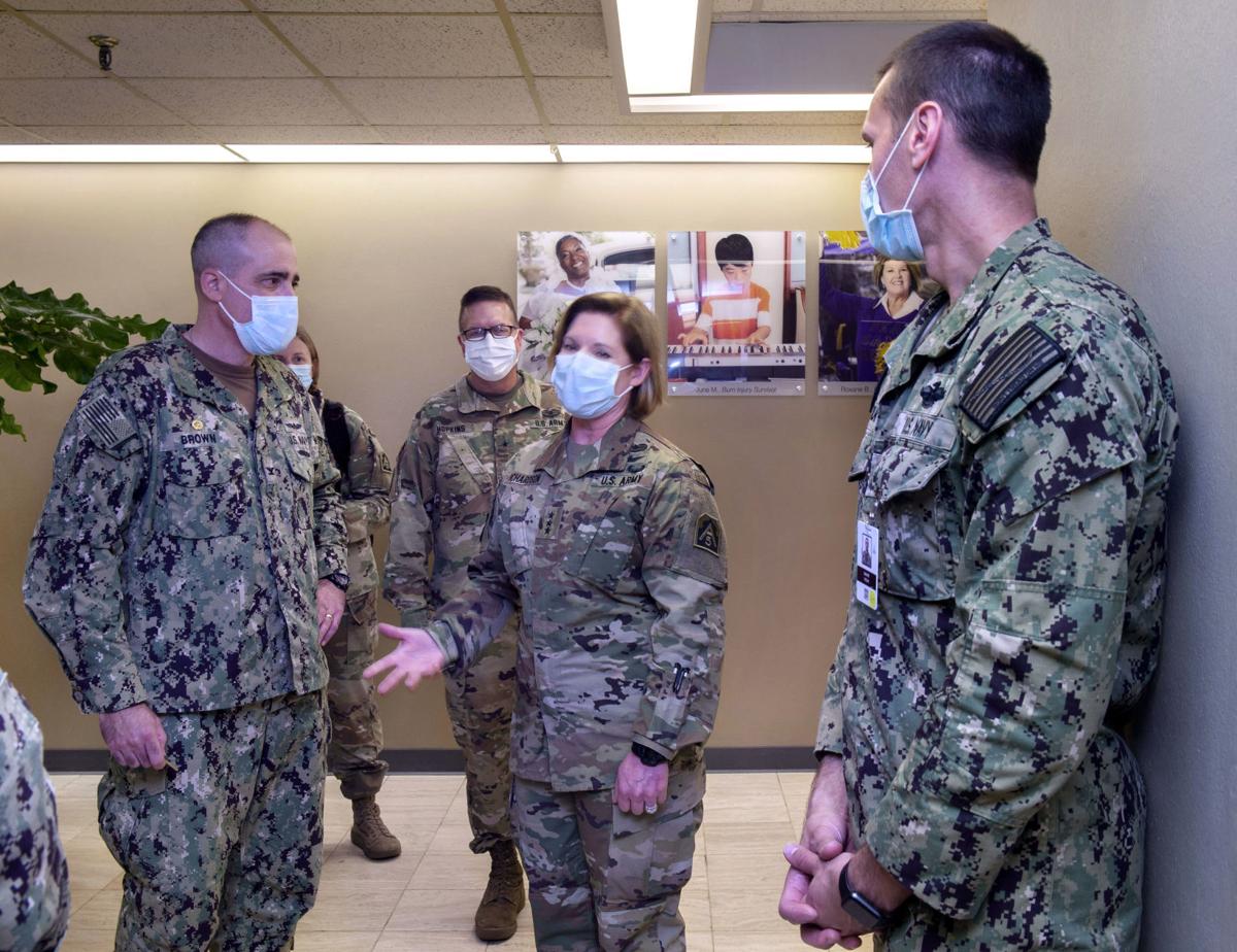 Navy medical staff deployed at Baton Rouge General to aid in