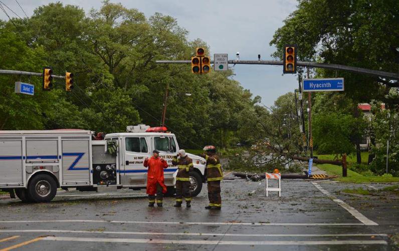 Photos Monday's severe storms in Baton Rouge took no mercy on homes