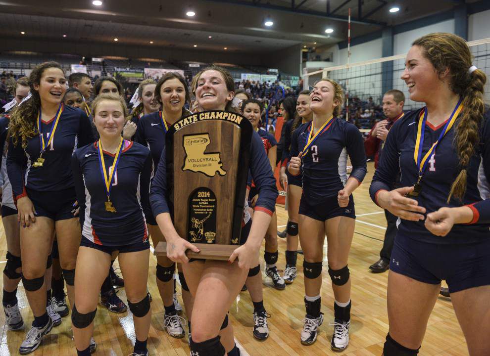 Video: Highlights from the LHSAA State Volleyball Championships _lowres