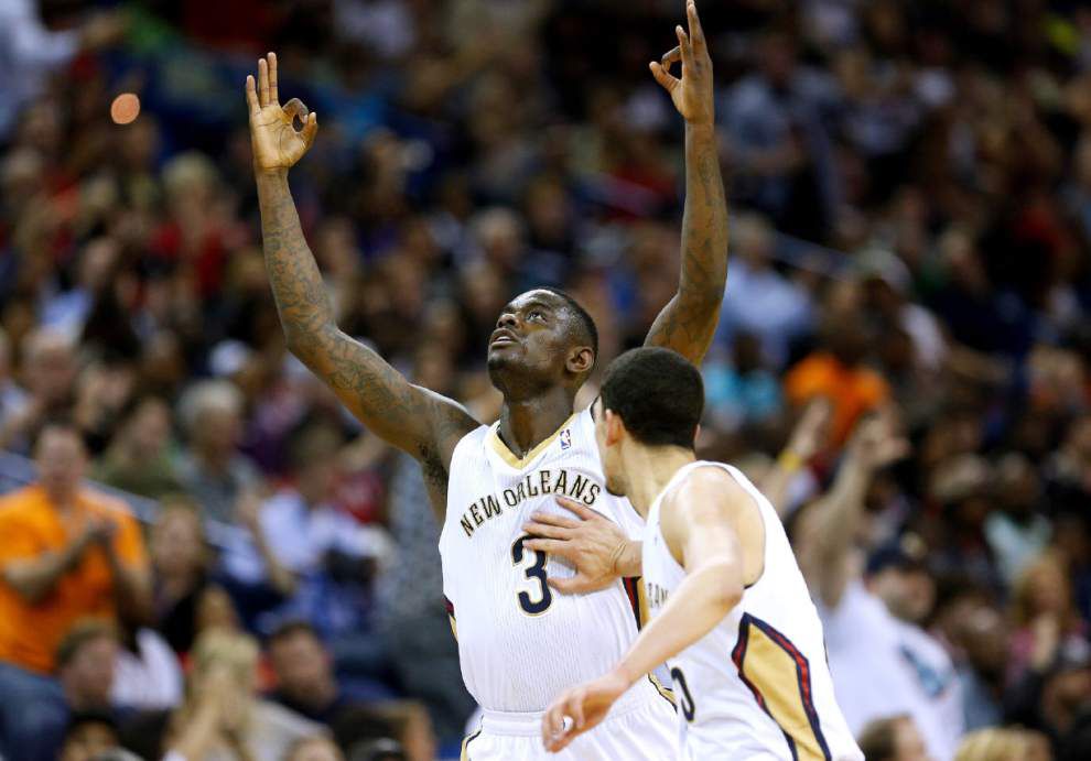 Video: Defense was key to Pelicans upset against Heat _lowres