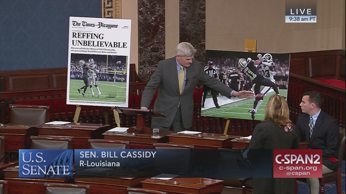 As Shutdown Grinds Toward An End Cassidy Takes Senate Floor To