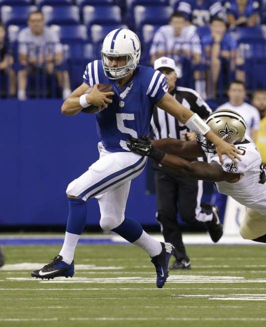 Video: Defense and Drew Brees highlight Saints' win at Indianapolis _lowres
