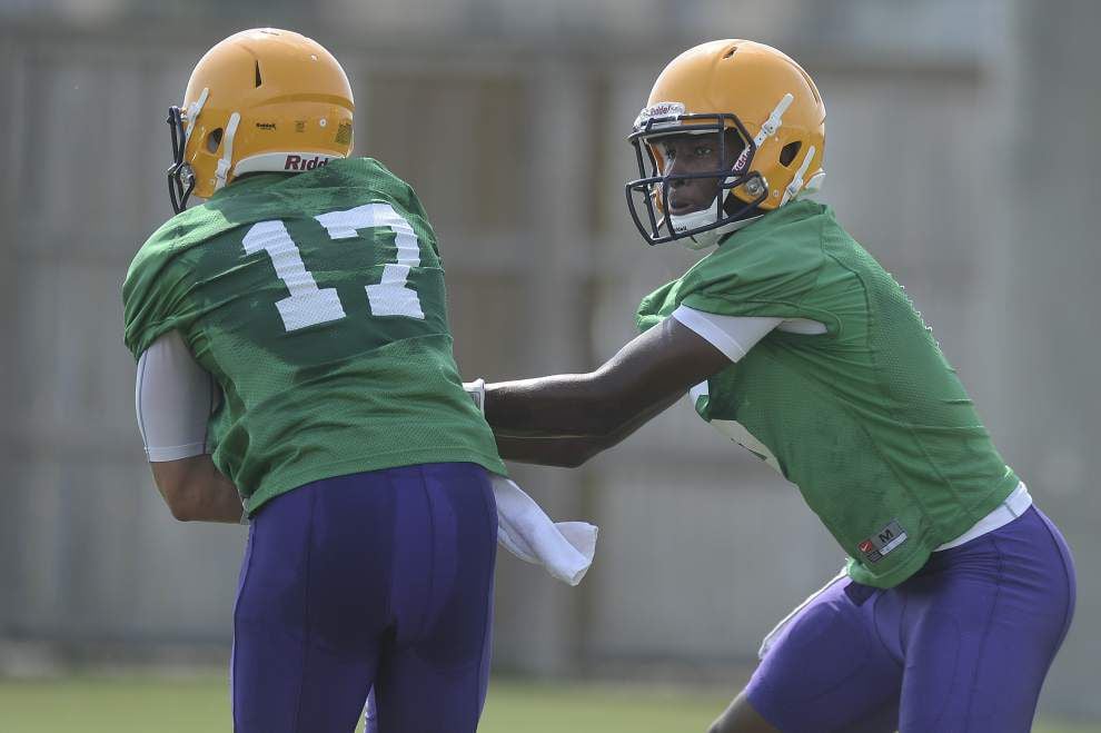 Live updates during LSU's Tuesday morning practice _lowres