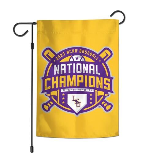 WinCraft LSU Tigers 2023 NCAA Men's Baseball College World Series Champions  Locker Room 22'' x 42'' Two-Sided On Field Towel