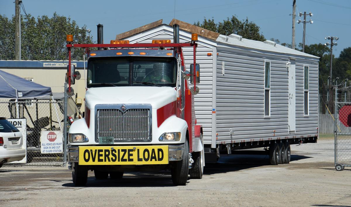 'Biggest challenge' installing FEMA's mobile homes for Louisiana flood