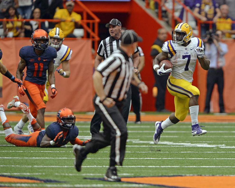 Photos: LSU running back Leonard Fournette, Tigers run through Syracuse in the Carrier Dome _lowres