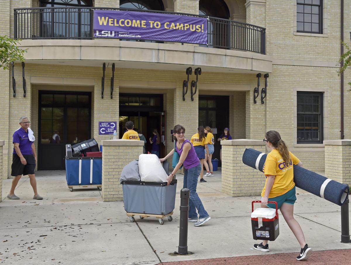 Despite upbeat movein day at LSU dorms, enrollment likely to remain