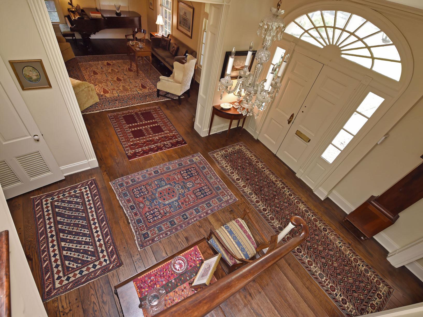 It Helps To Look Down To Appreciate Home Decor Of Oriental Rug Collectors David And Lubna Culbert Home Garden Theadvocate Com