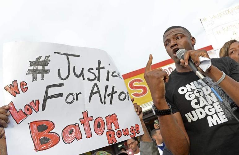 'I’m so outraged,' crowd at Baton Rouge prayer vigil for Alton Sterling
