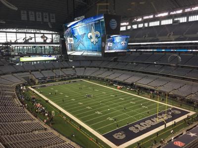 Saints at Jerry World: Preparing for bells, whistles on ...